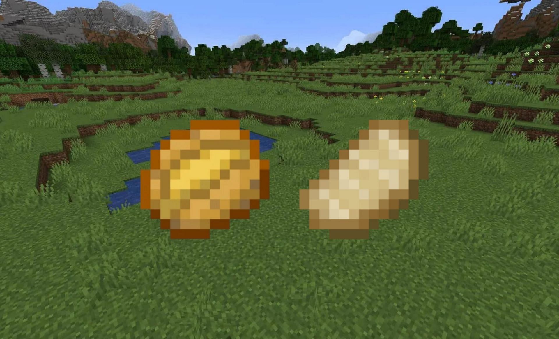 Food sources are vital in the game (Images via Minecraft Wiki)