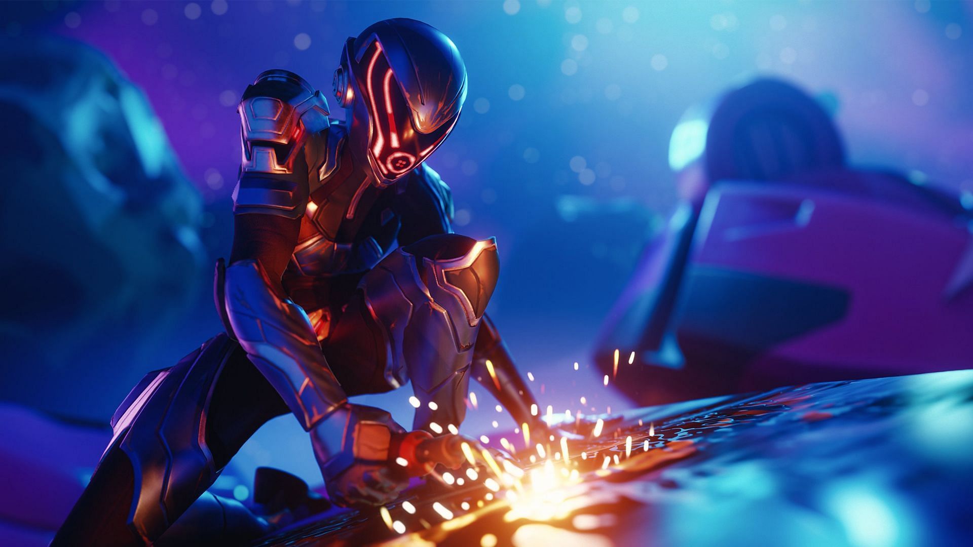 Fortnite Cattus Event: Leaked giant robot under construction at