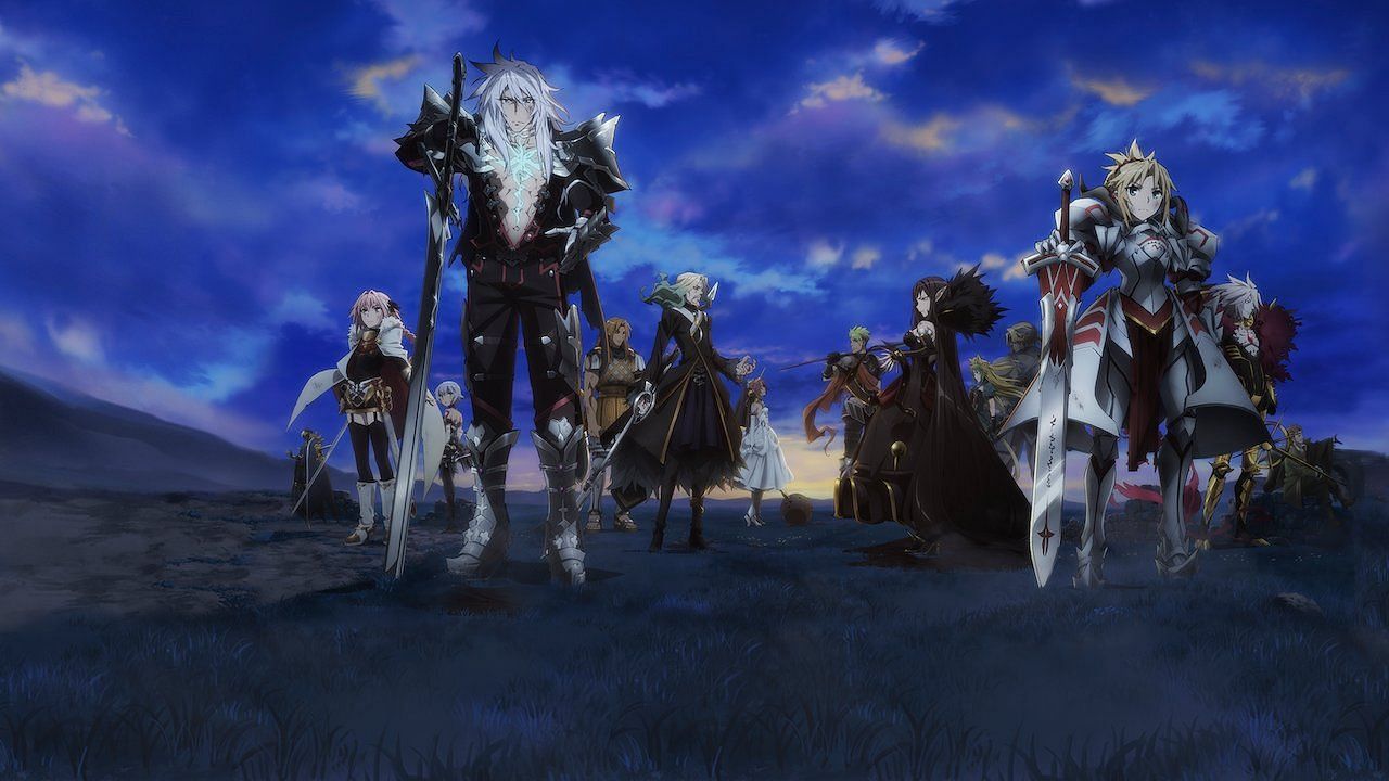 The Servants summoned in Fate/Apocrypha (Image via Netflix)