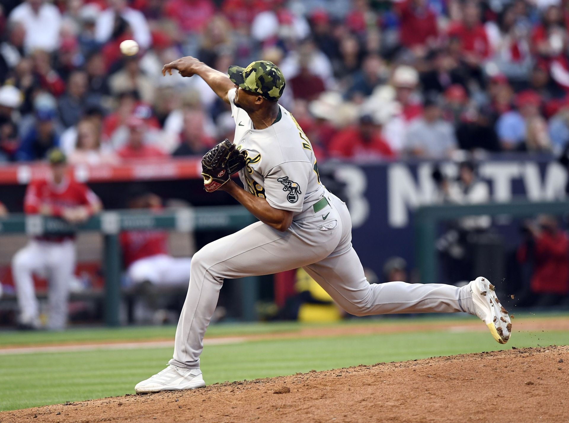 Oakland Athletics v Los Angeles Angels