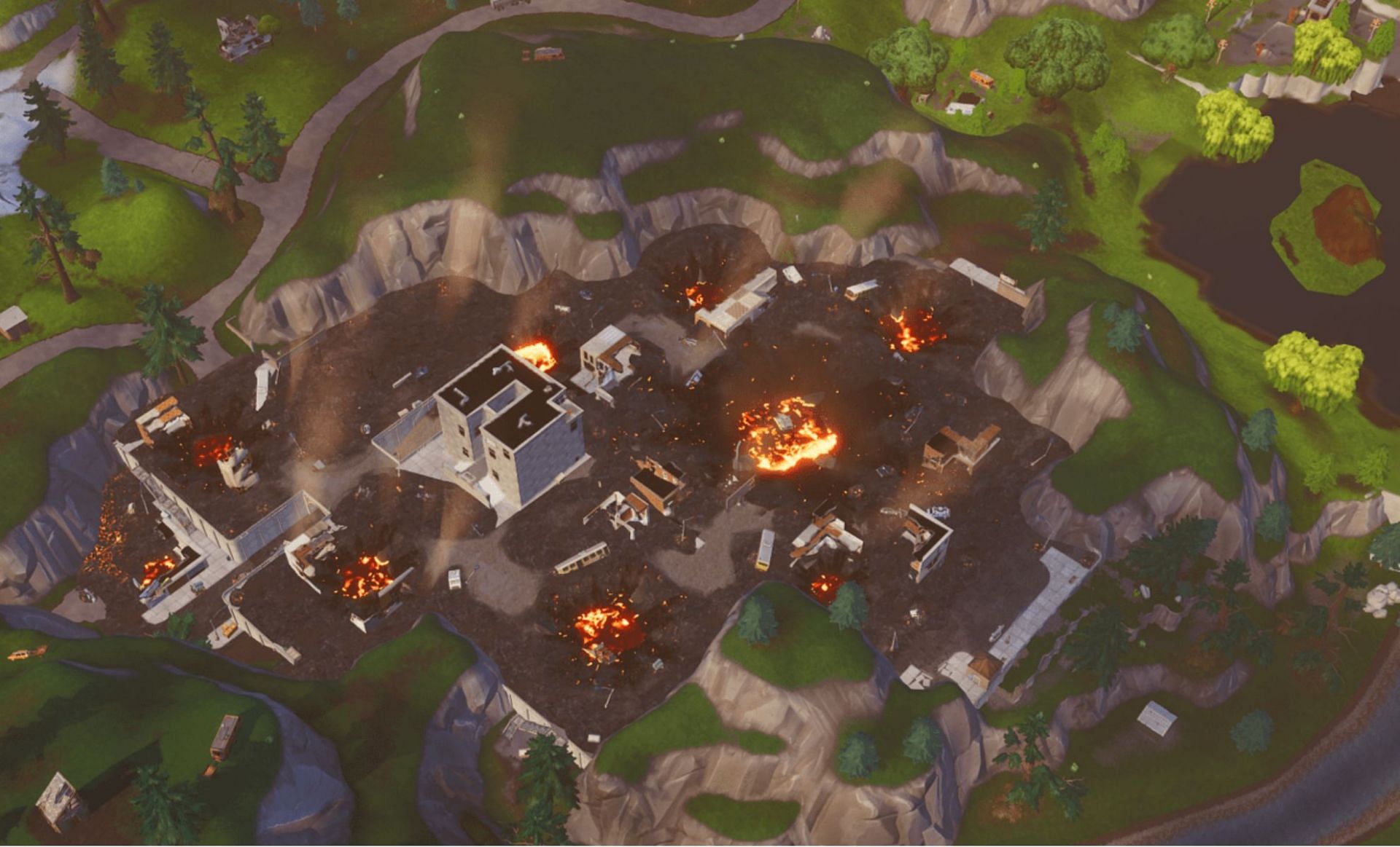Tilted Towers will be destroyed again (Image via Epic Games)