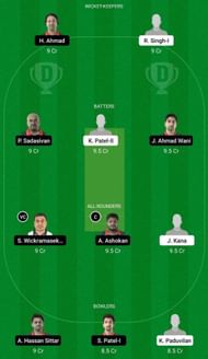 PLZ vs PCC Dream11 Fantasy Suggestion #1
