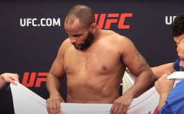 Fans go on commenting spree as Daniel Cormier seemingly denies using towel to make weight in infamous weigh-in