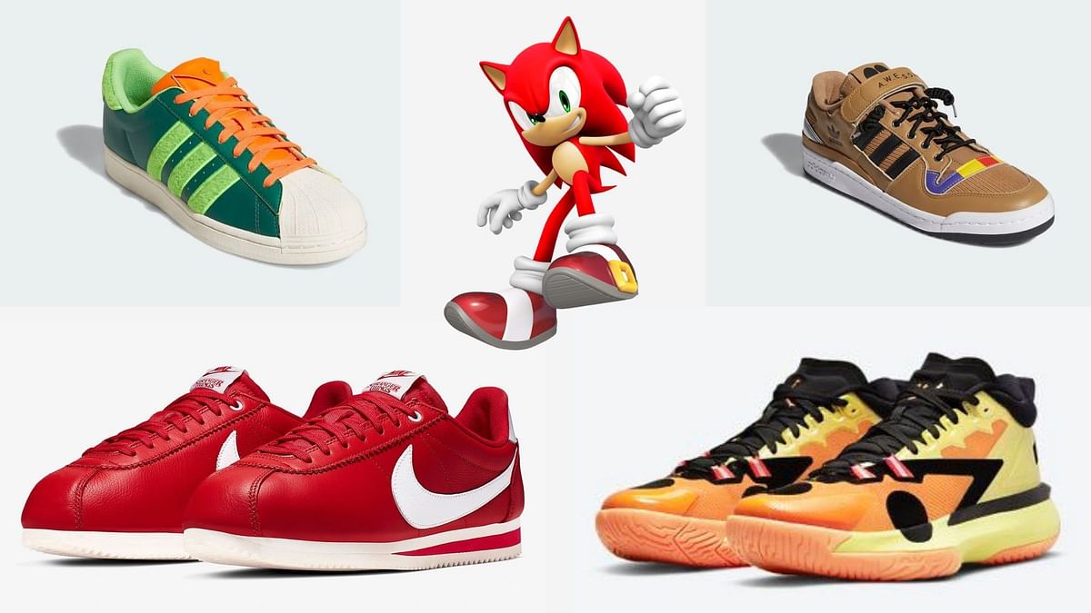 From Naruto to Sonic the Hedgehog, 5 best pop culture sneaker collabs