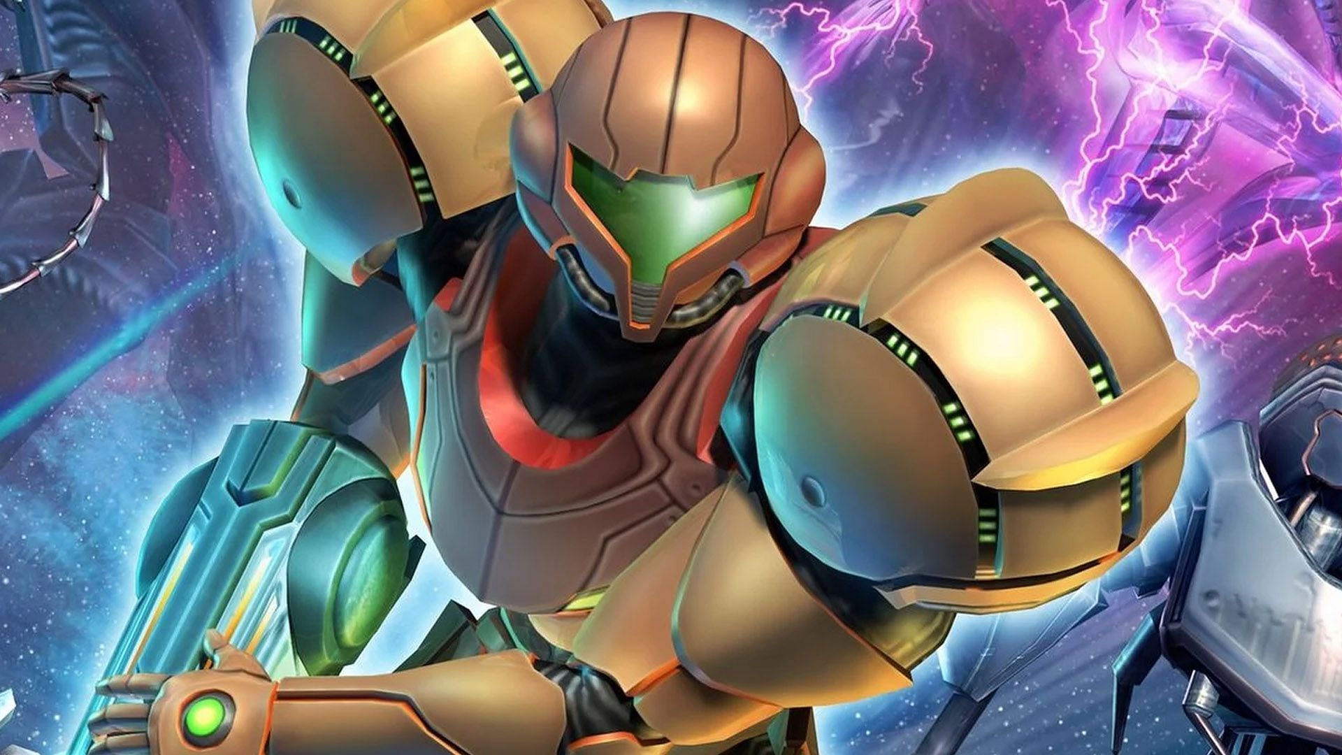 Samus Aran in her Power Suit (Image via Nintendo)