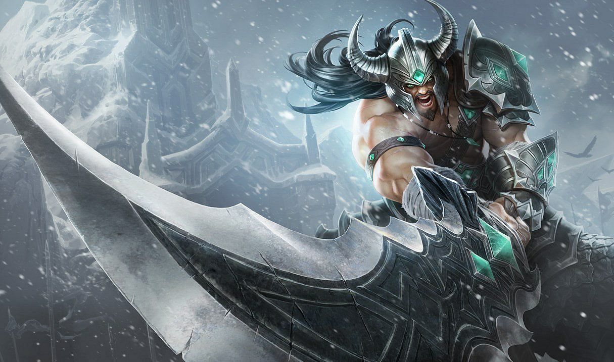 Tryndamere&#039;s nerfs also affected him very hard, and he has gone absent at MSI 2022 (Image via League of Legends)