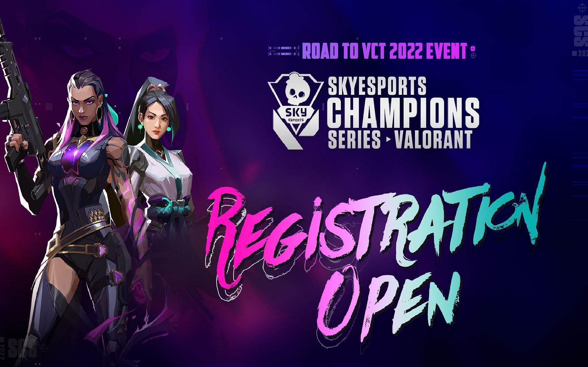 How to register for Valorant Skyesports Champions Series 2022? (Image via Skyesports)