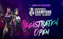 How to register for Skyesports Valorant Champions Series (SCS) - Road to VCT 2022?