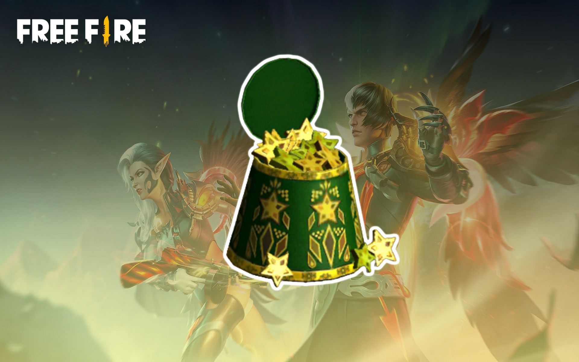 Emerald Loot box skin can be acquired from the Friend Callback event in Free Fire (Image via Garena)