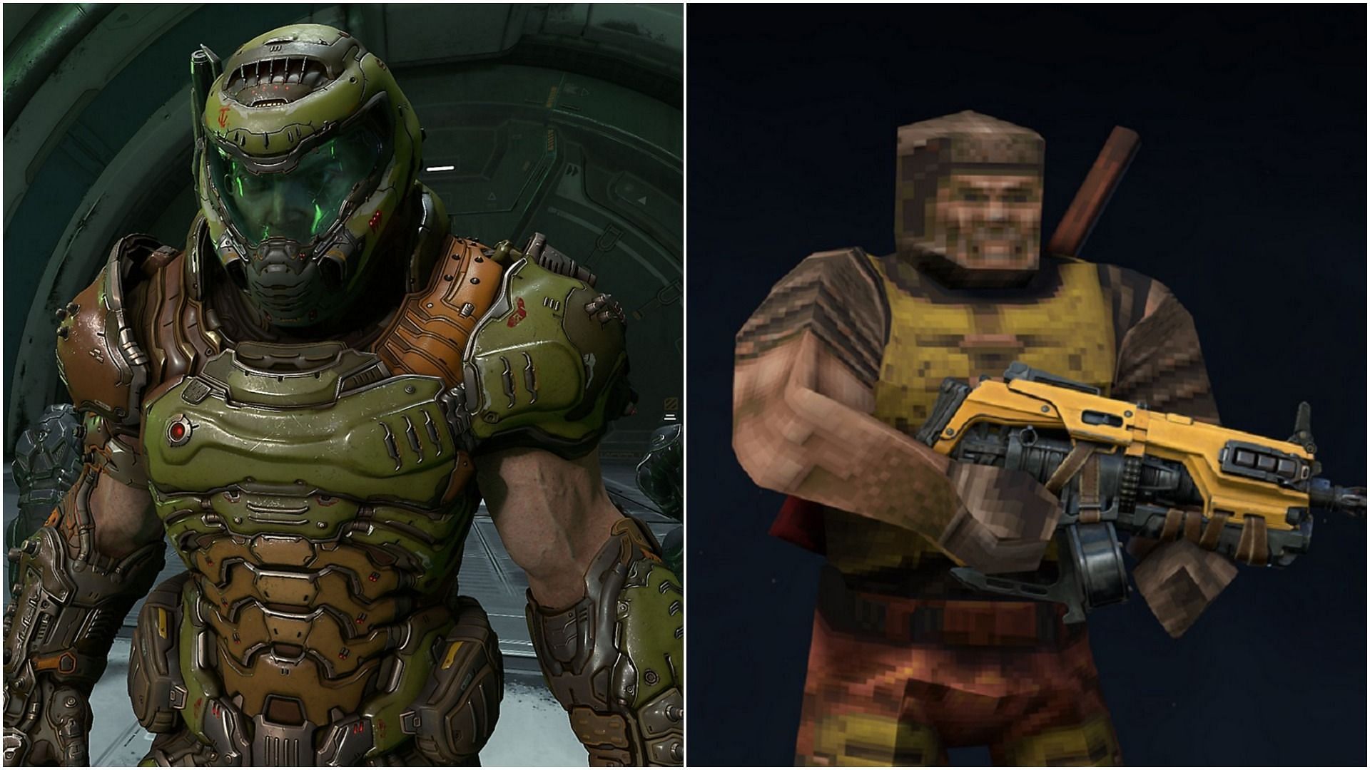 Doom Slayer and Ranger (image via id Software)