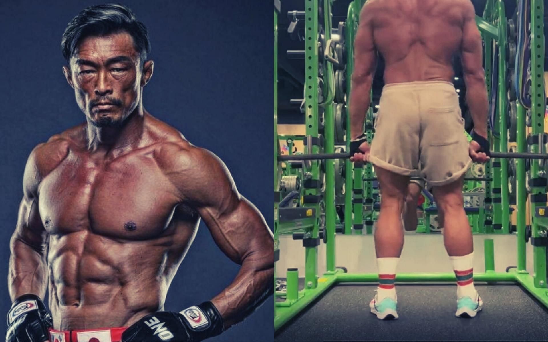 ONE Championship&#039;s Yoshihiro Akiyama deadlifts 220 kilograms. (Images courtesy: @akiyamachoo on Instagram)