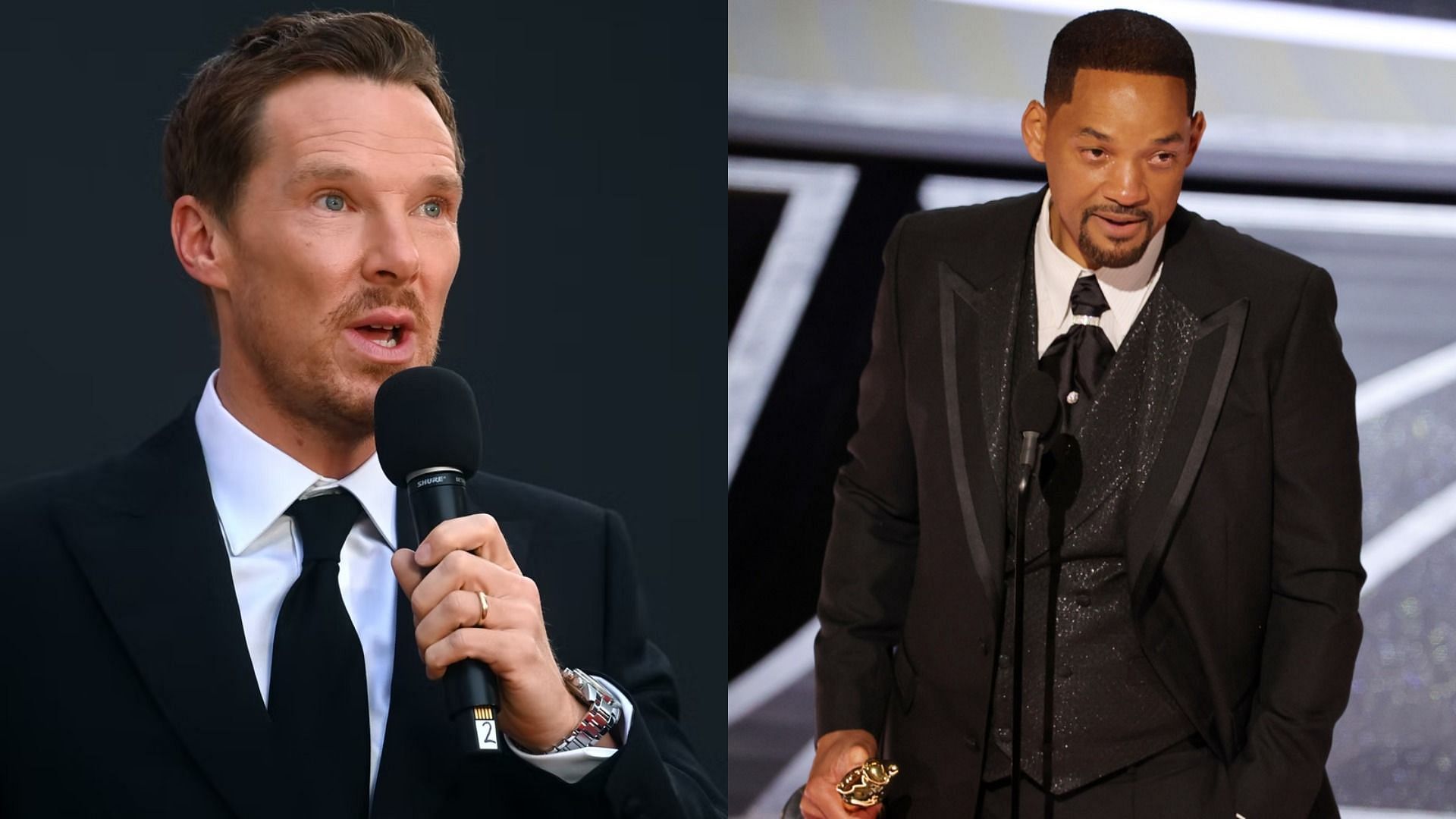 Benedict Cumberbatch lost the Academy Award for Best Actor to Will Smith (Image via Getty Images/Dave J Hogan/Neilson Barnard)