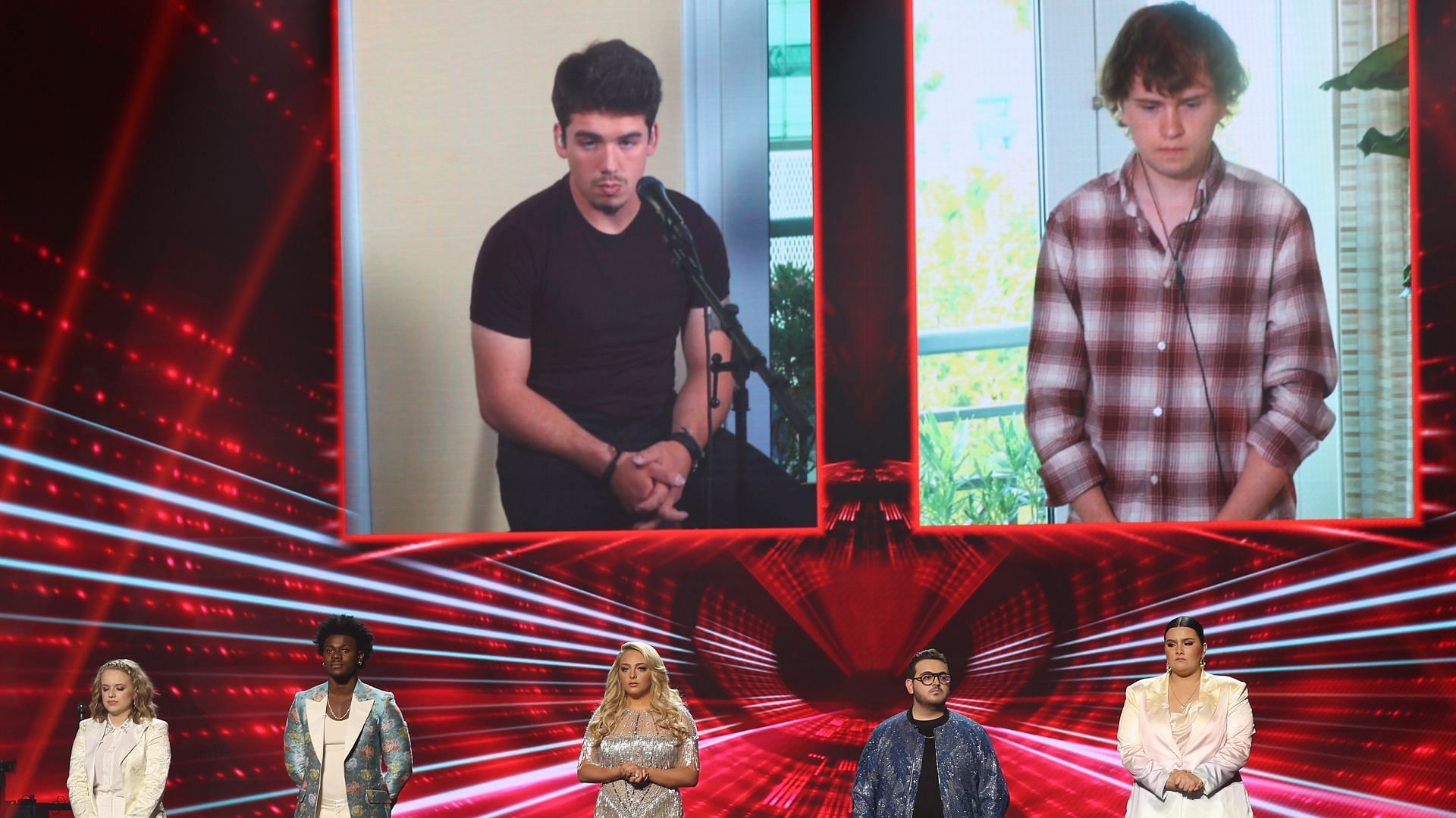 Top 7 contestants on American Idol season 20 (Image via Raymond Liu/ABC)