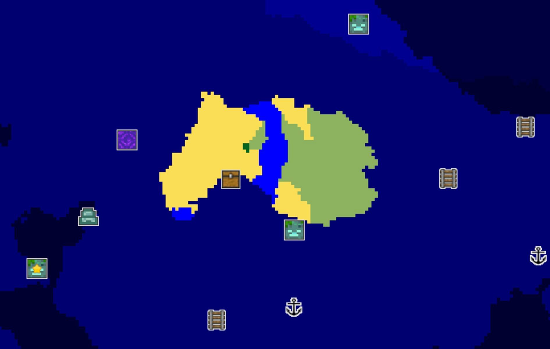 It isn&#039;t often you find a small-scale continent in your seed (Image via Chunkbase)