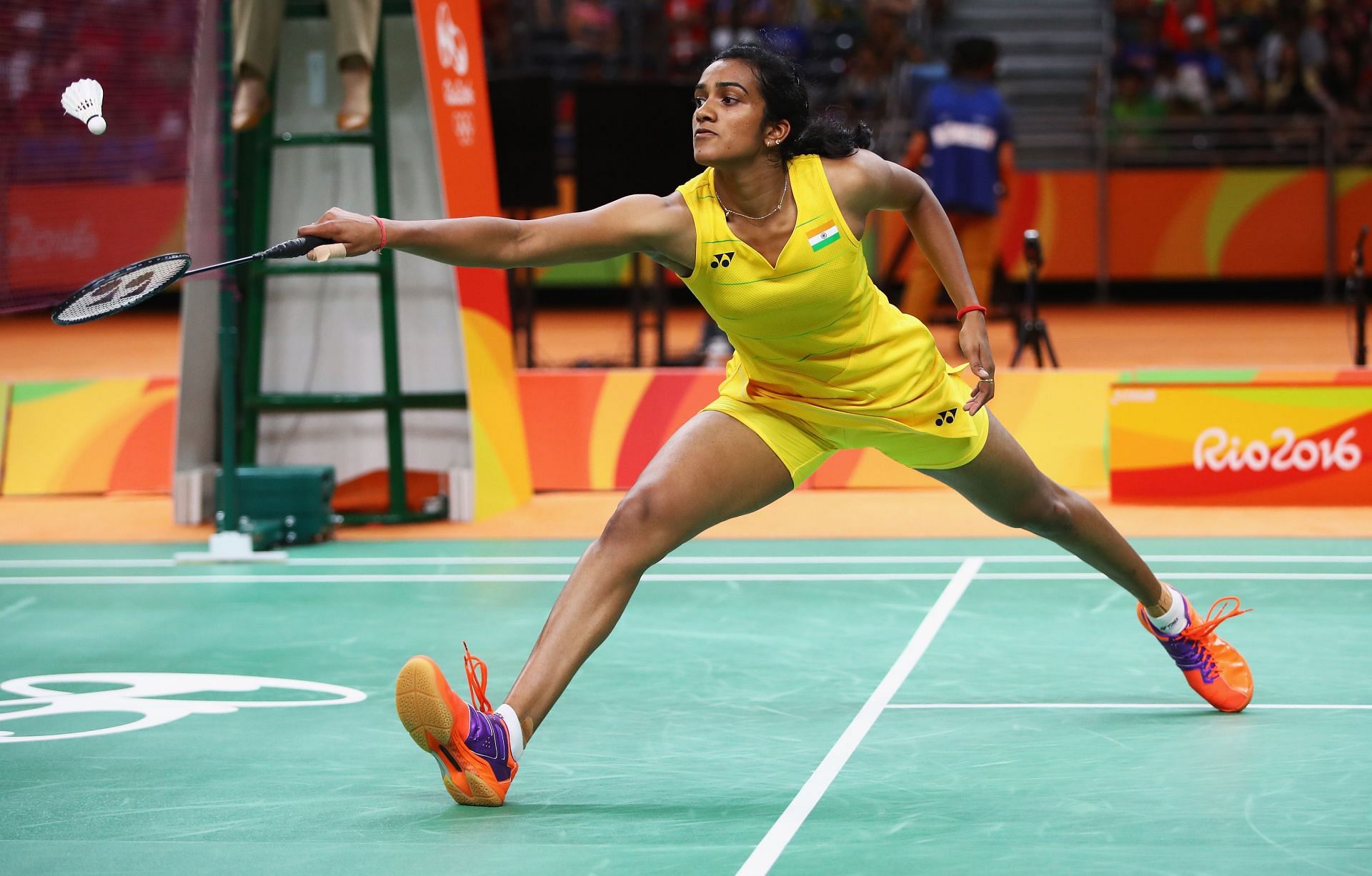 Badminton - Olympics: Day 14 PV Sindhu in action