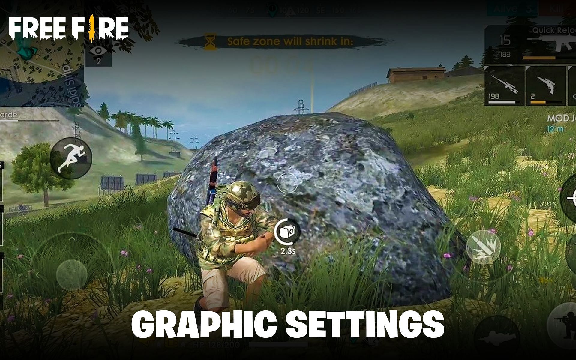 Free Fire setting for smooth gameplay and high FPS (Image via Sportskeeda)