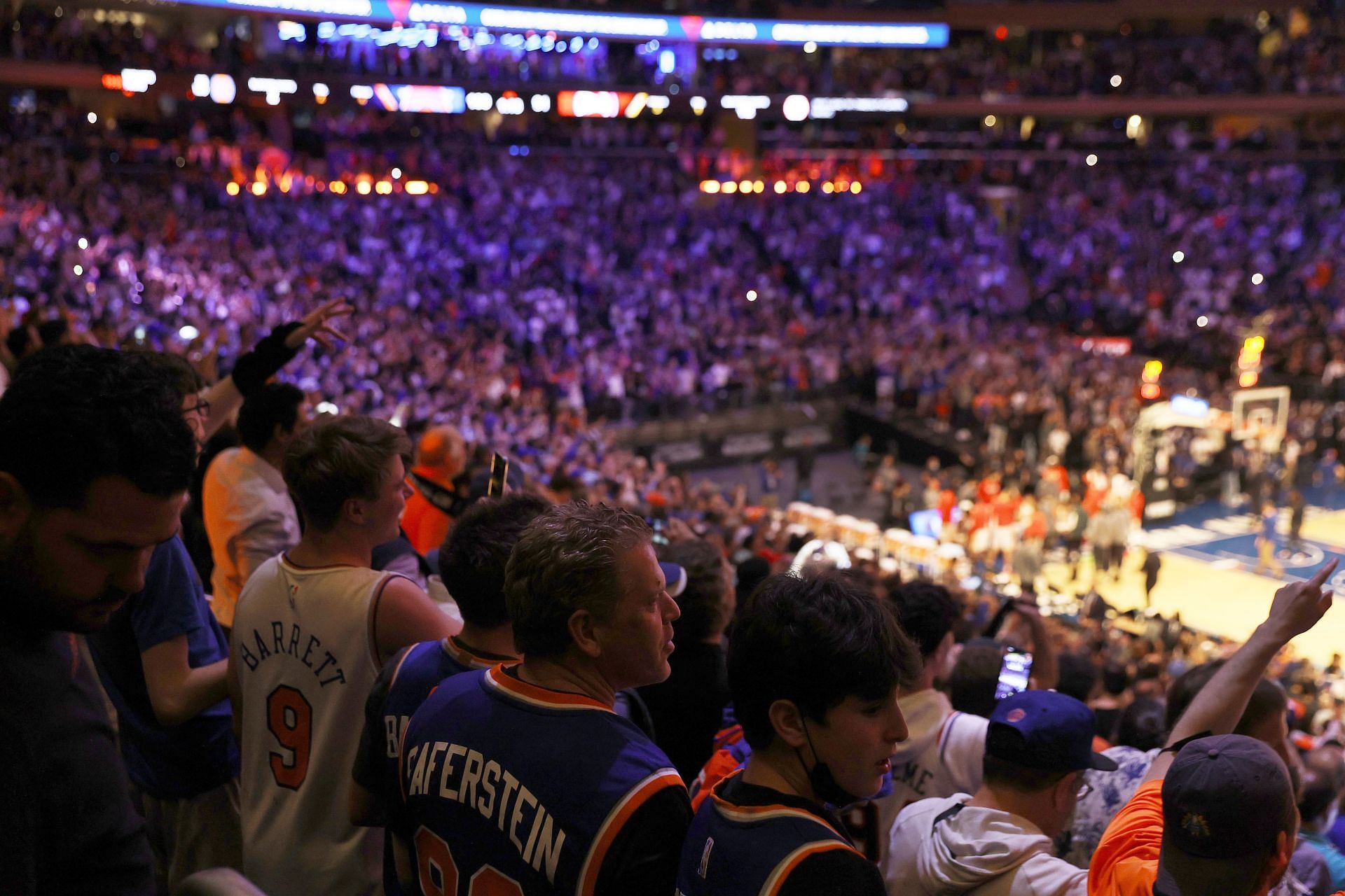 During the series between the New York Knicks and Atlanta Hawks saw Trae Young overcome the fans.