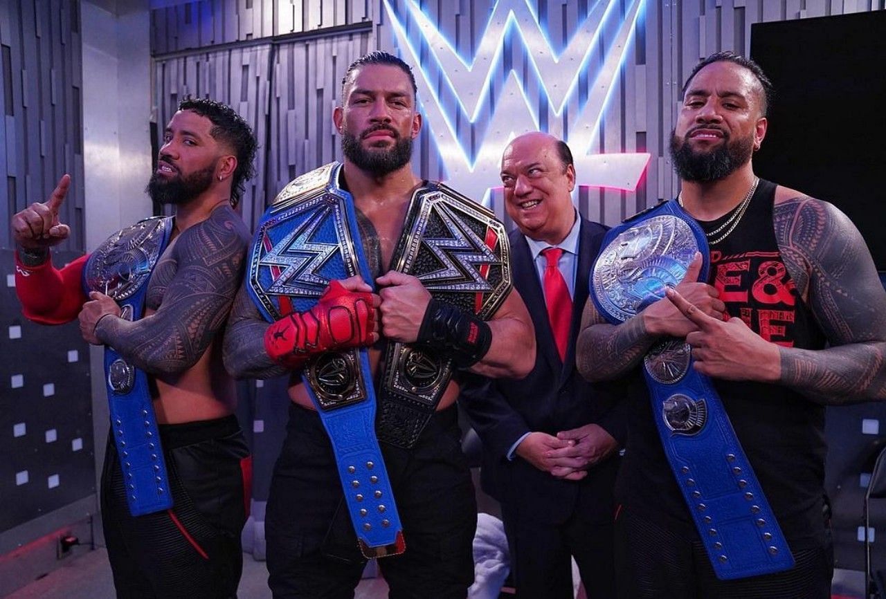 WWE WrestleMania Backlash 2022 में जीत के बाद रोमन रेंस और द उसोज