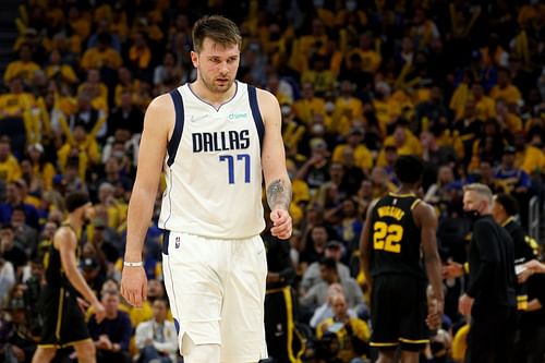 Luka Doncic of the Dallas Mavericks