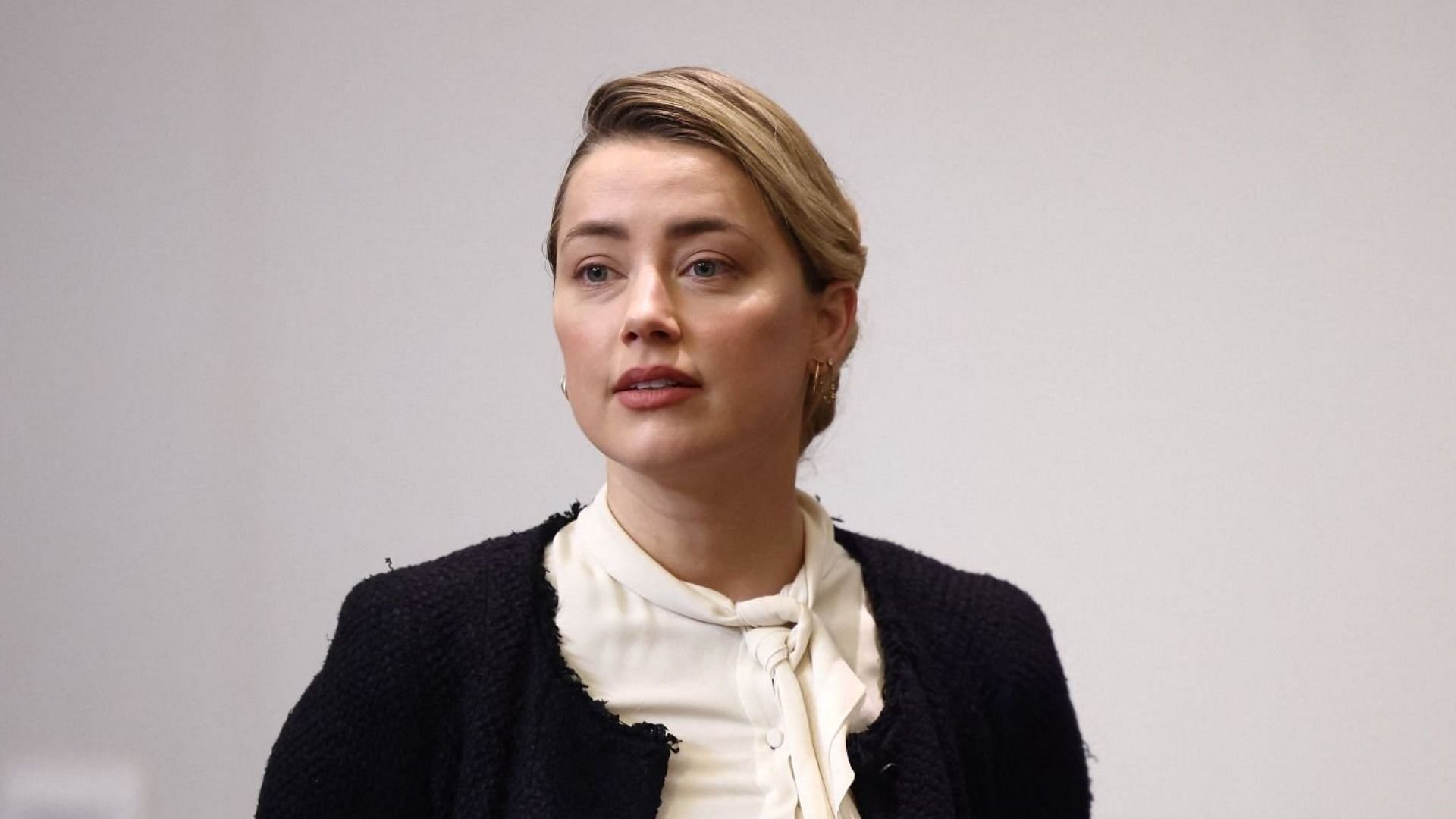 Amber Heard was questioned in court about her donation from the $7 million divorce settlement (Image via Jim Lo Scalzo)