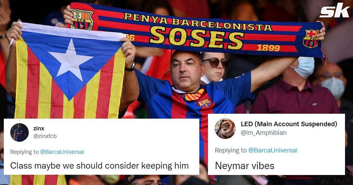 Barcelona fans buzzing over performance of their forward