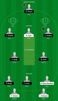 ROW vs APU Dream11 Fantasy Suggestion #2