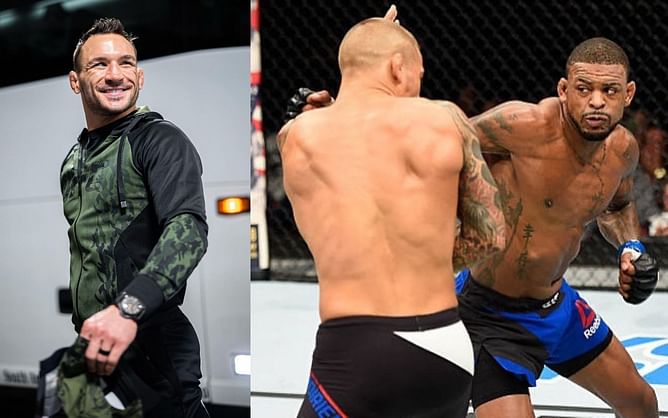 Dustin Poirier says Michael Chandler "smart" to not fight him, 'Iron' seemingly roasts 'The Diamond' after Michael Johnson's KO win at UFC Fight Night
