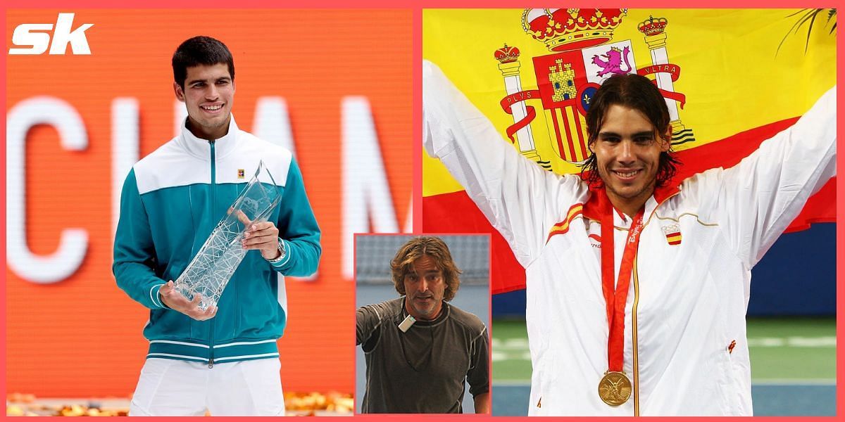 Carlos Alcaraz has been compared to Rafael Nadal