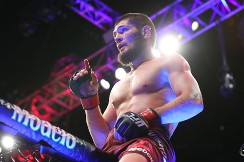 Khabib Nurmagomedov at UFC 223: Nurmagomedov v Iaquinta (Image via Getty)