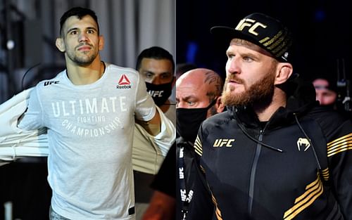 Aleksandar Rakic (left) and Jan Blachowicz (right) (Images via Getty)