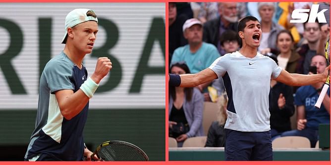 French Open 2022: Carlos Alcaraz and Holger Rune become first pair of male teenagers to reach QFs of a Grand Slam since 1994