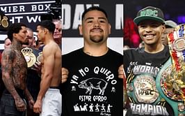 Gervonta Davis reacts to Andy Ruiz Jr. and Shakur Stevenson supporting him against 'Rolly' Romero