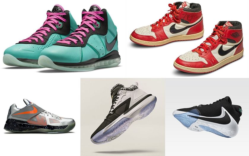 i dag Kvæle børste 5 best Nike NBA signature sneakers of all time