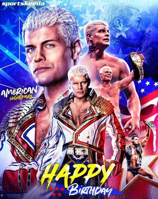 WWE posts never-before-seen photos of Cody Rhodes on his birthday