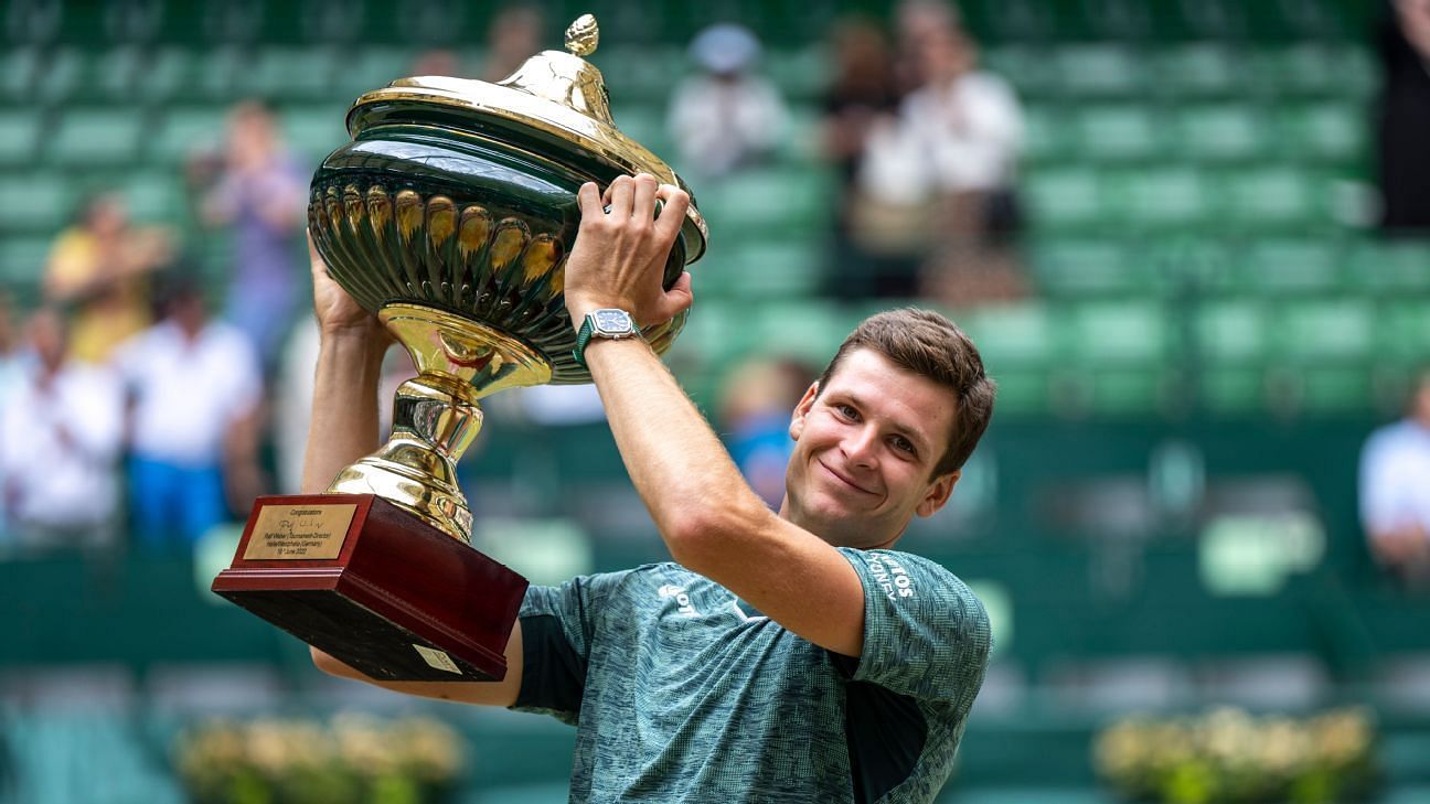 Hubert Hurkacz won his maiden ATP 500 title