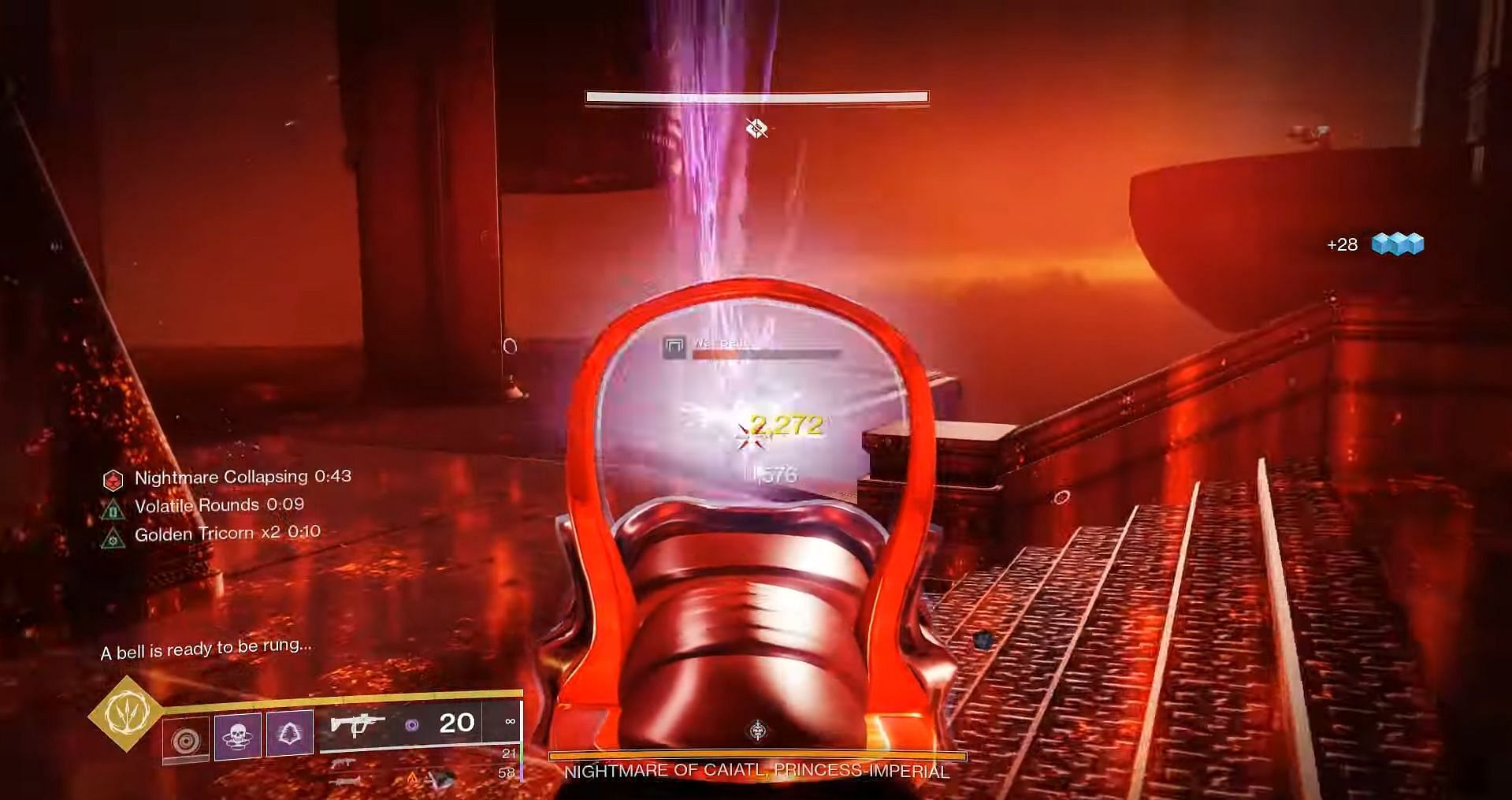 Unforgiven Submachine Gun inside Duality (Image via Destiny 2)