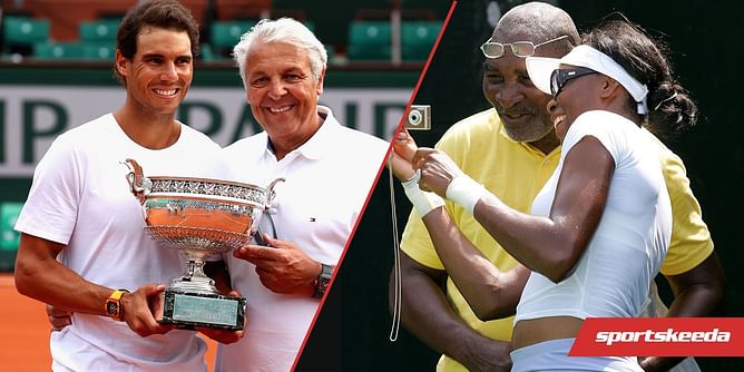 In pictures: On the occasion of Father's Day, top tennis players and the wonderful fathers who stood by them on their journey ft. Rafael Nadal and Venus Williams' dads