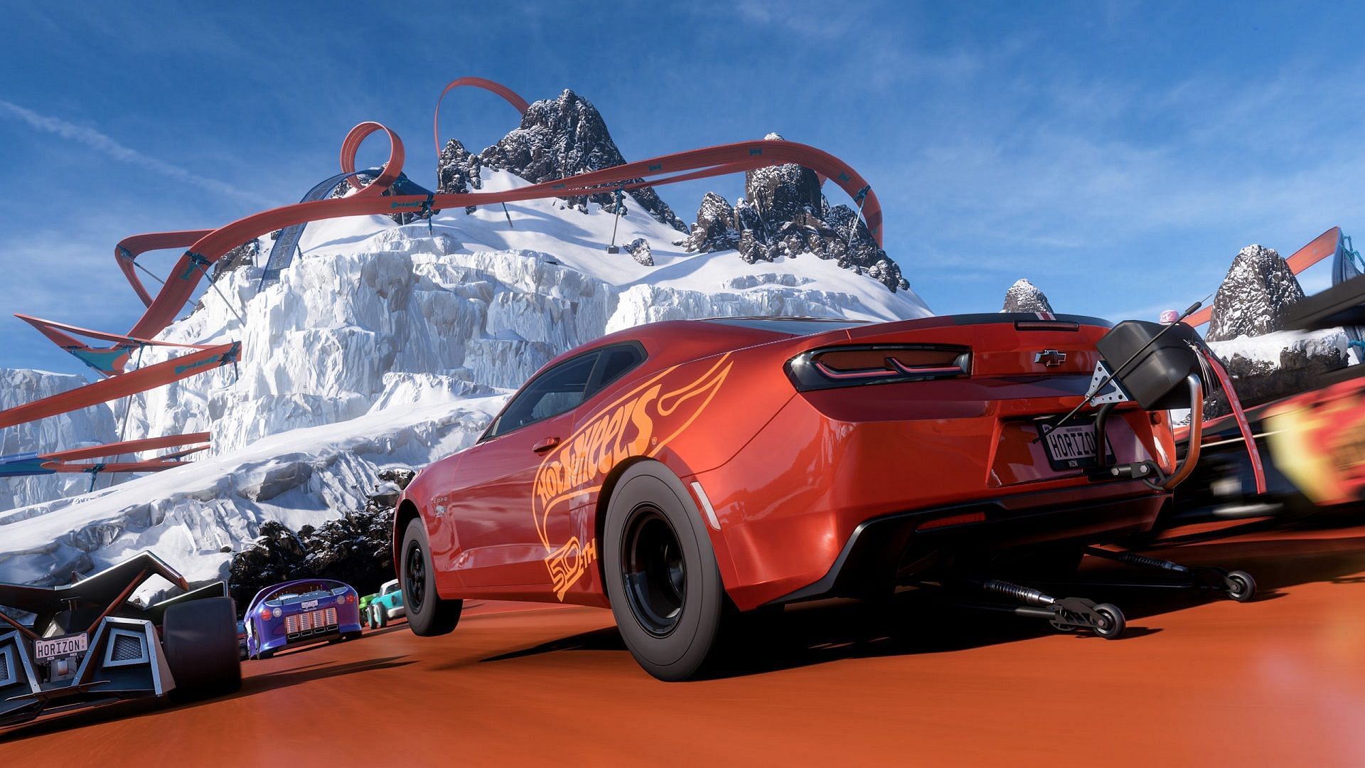 A Hot Wheels-branded vehicle in Forza Horizon 5 (Image via Xbox Game Studios)