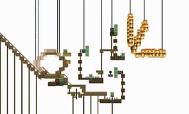 Minecraft Redditor builds wild rollercoaster with slime blocks and fire