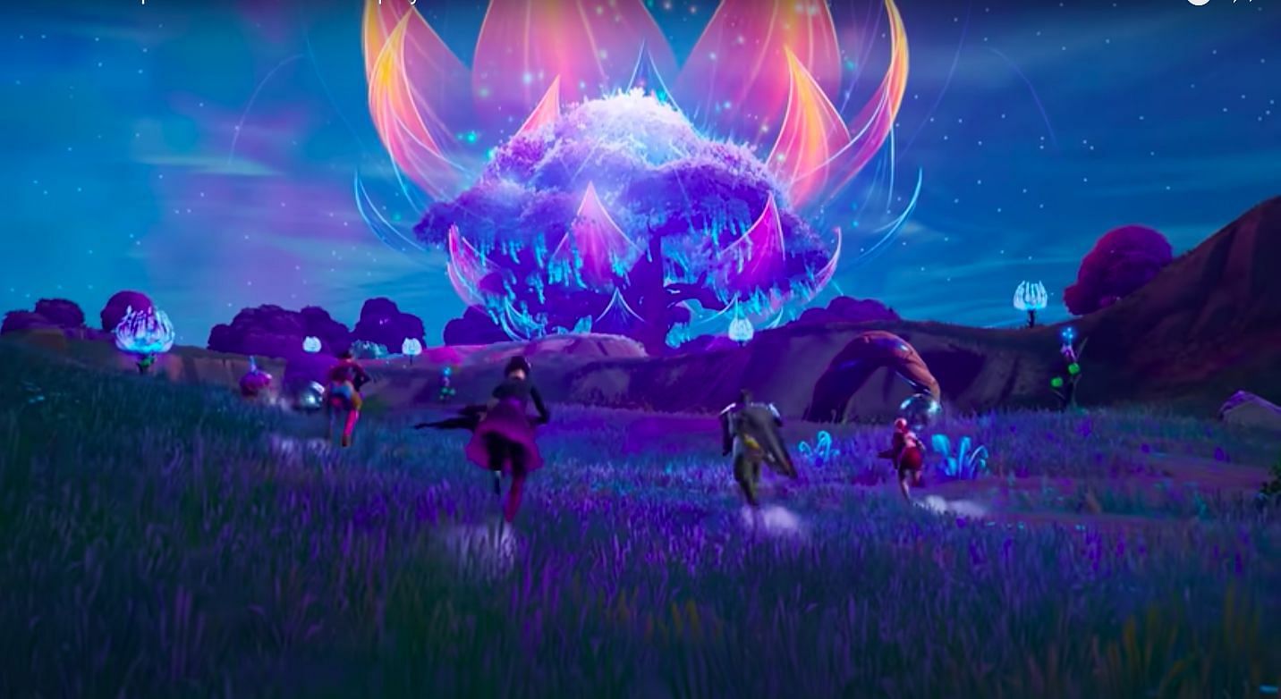 Where to find the Reality Tree in Fortnite Chapter 3 Season 3 (Image via Epic Games)