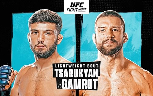 Arman Tsarukyan squares off with Mateusz Gamrot in this weekend's headline bout