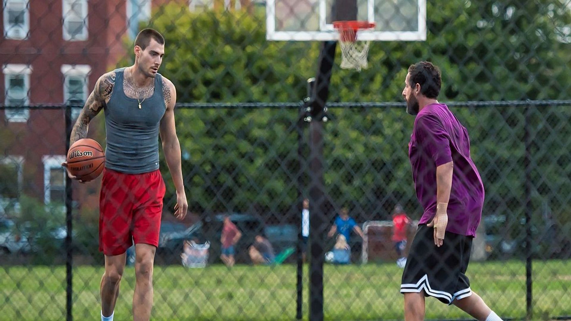 Sixers players star in trailer for new Adam Sandler Netflix movie