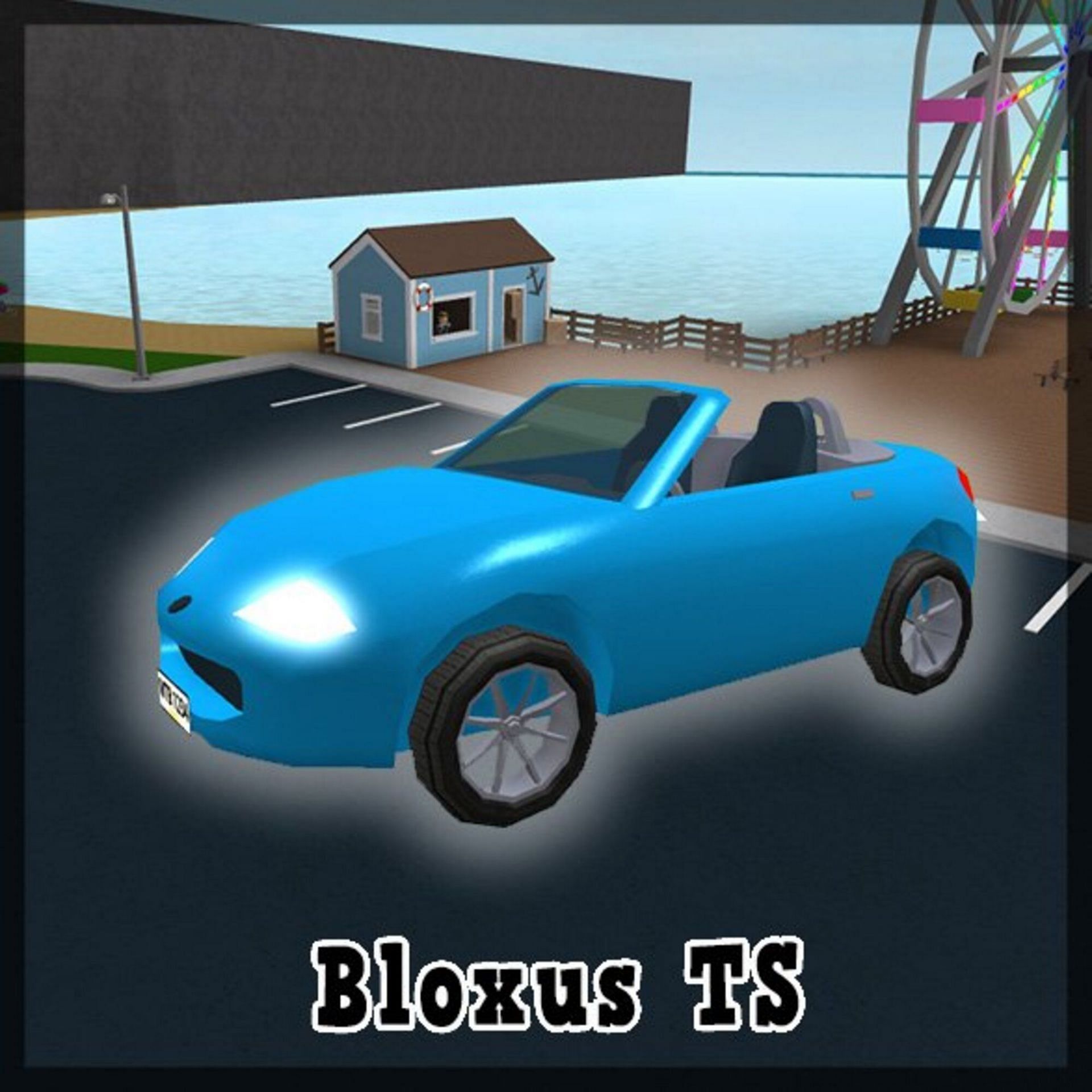 An Image of the fastest car, Bloxus TS in-game (Image via Twitter)