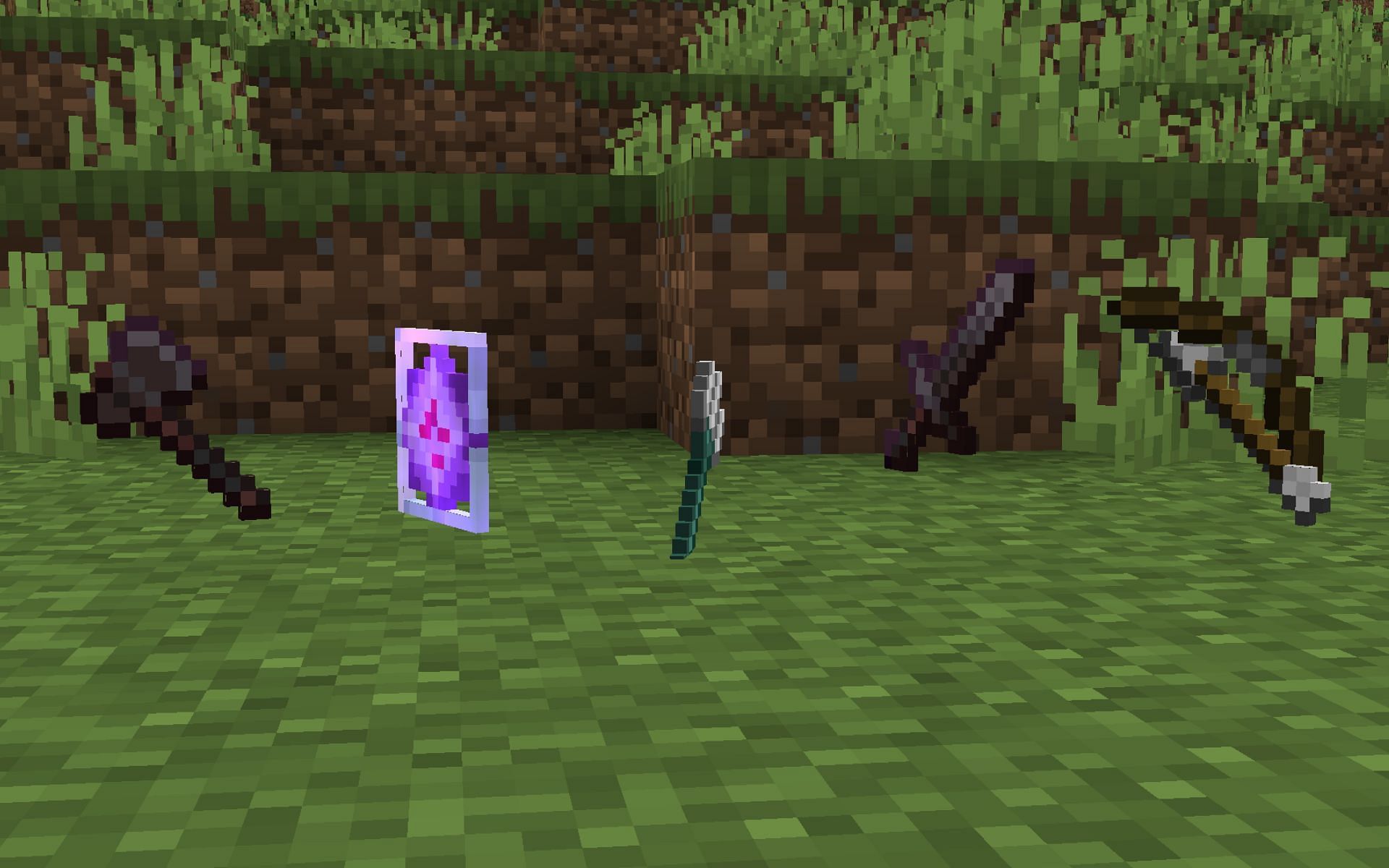 Weapons can be incredibly useful in Minecraft (Image via Minecraft 1.19)
