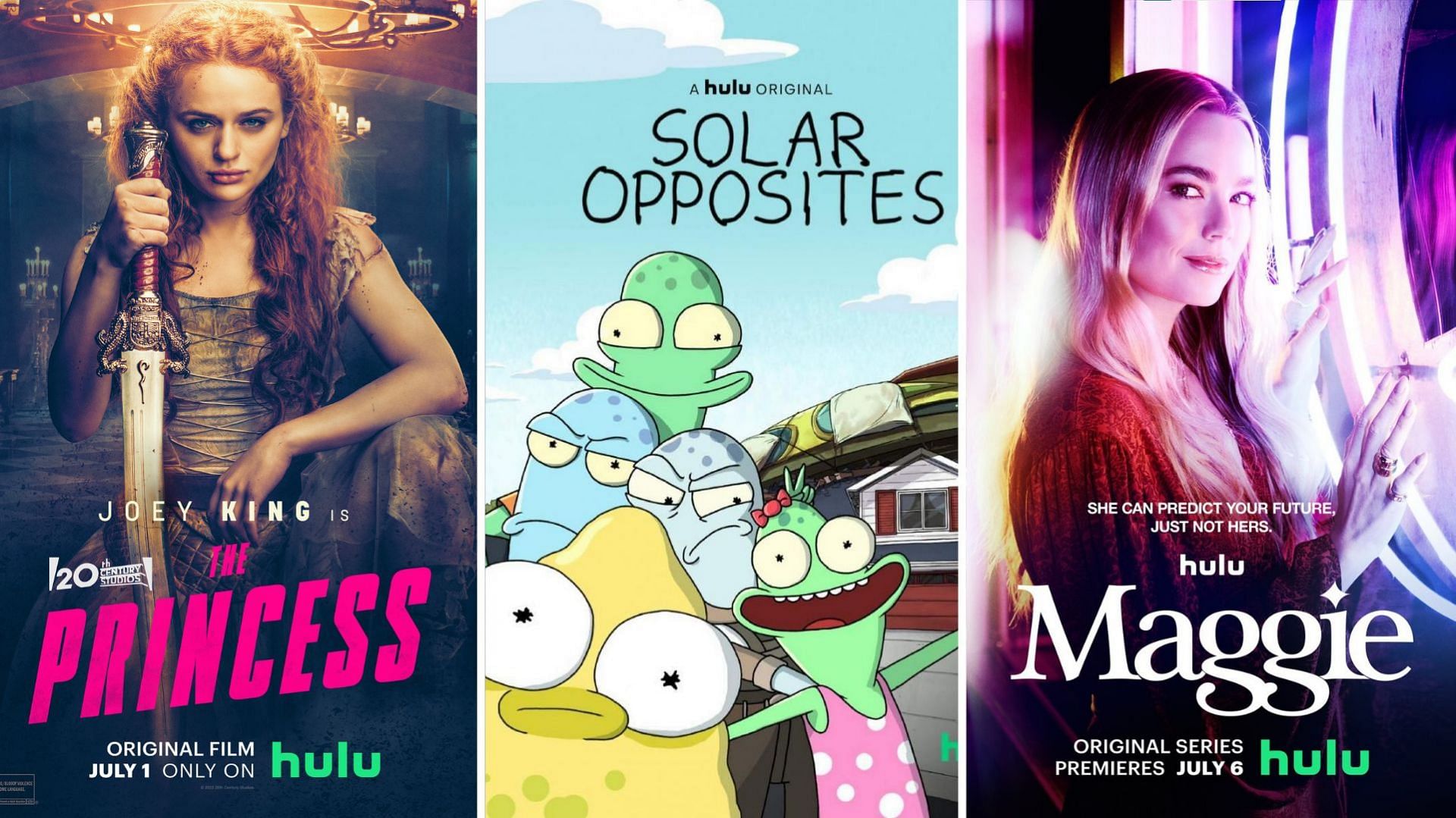 4 Top Releases on Hulu are coming this July 2022 (Images via Hulu)
