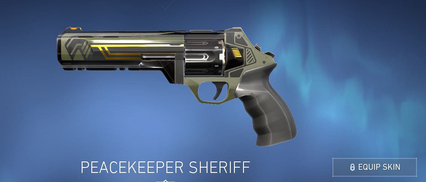 Peacekeeper Sheriff (Image via Riot Games)