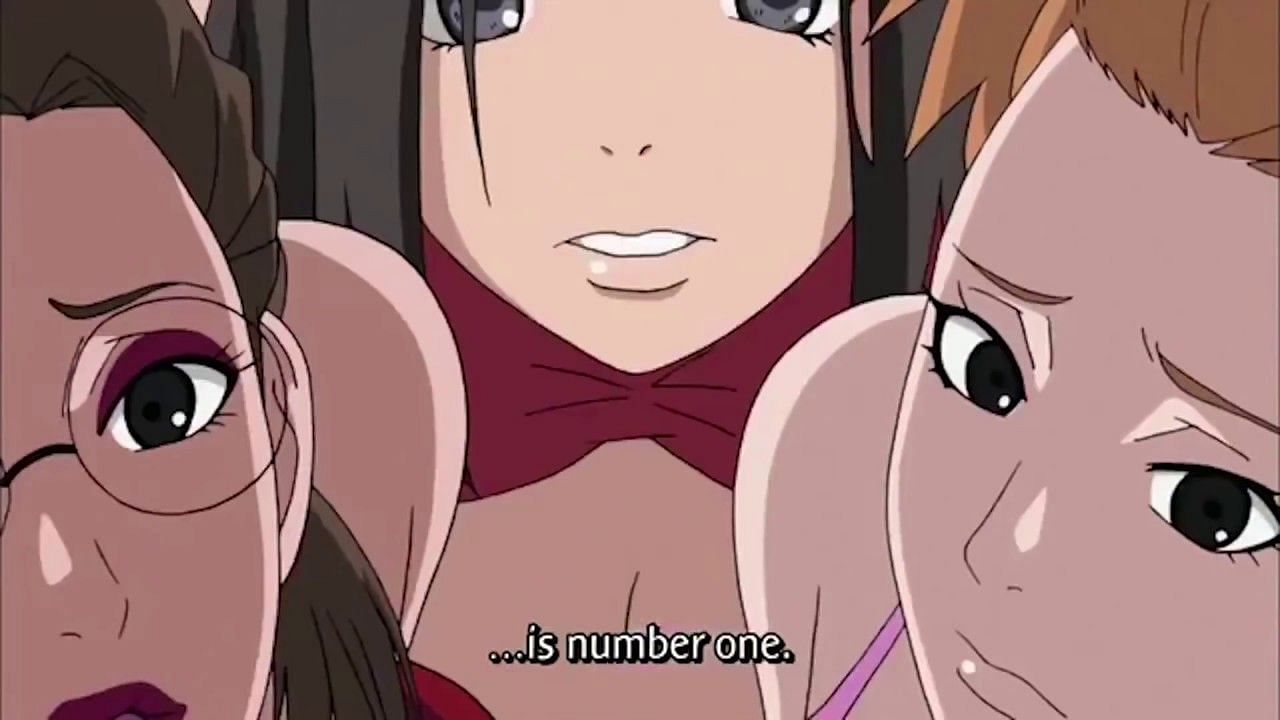 Naruto uses Sexy Jutsu on Iruka Sensei 