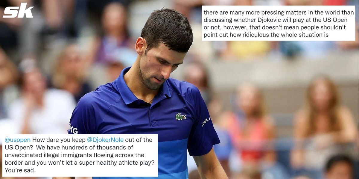 Tennis fans react as Novak Djokovic is likely to miss the 2022 US Open