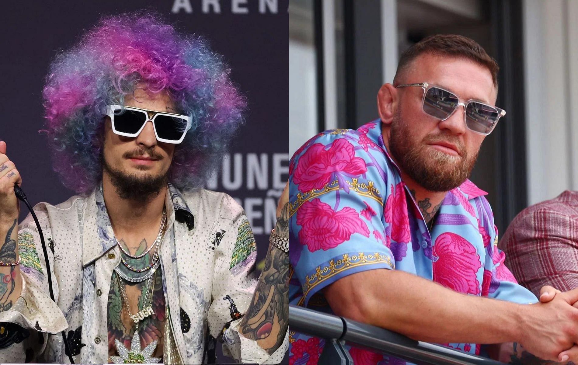 Sean O&#039;Malley (left) &amp; Conor McGregor (right)