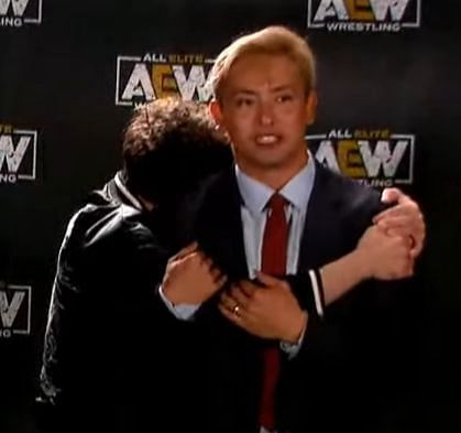 Former WCW Champion reacts to Tony Khan hugging Claudio Castagnoli